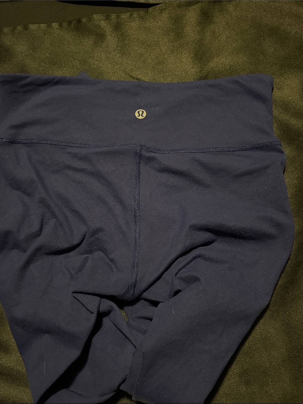 lululemon athletica Deep Navy High-Rise Leggings size 6 30in inseam - Picture 3 of 4